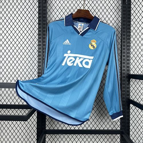 Real Madrid 1999/00 Manga Longa