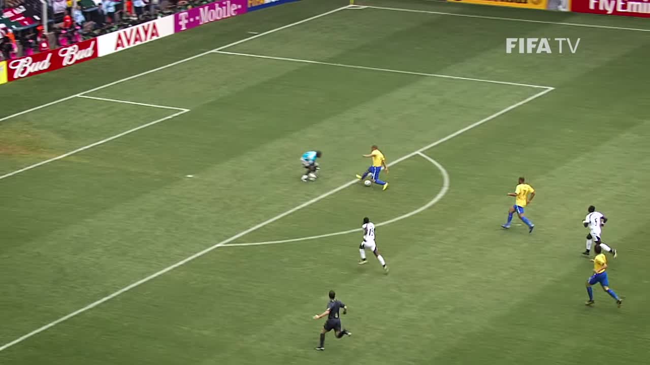 Ronaldo no gol contra Gana em 2006